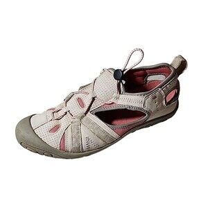 Saguaro Shoes Womens 7 Leather Low Height Breathable Hiking Walking Comfort Hike